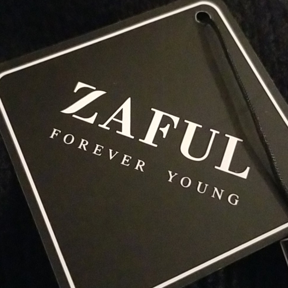 💙 ZAFUL Star Drop Shoulder Jumper Sweater - Red Wine - Picture 6 of 6